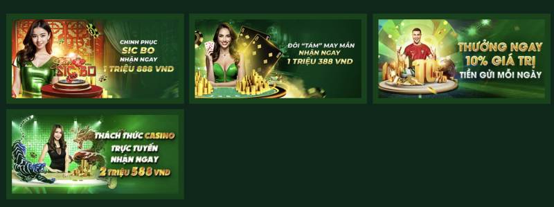 Ưu đãi hấp dẫn khi chơi casino fb88